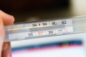 Photo Temperature dial